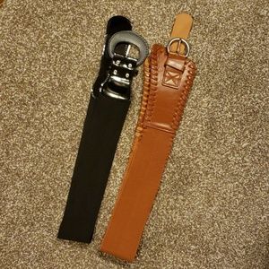 Plus Sized Belt Combo (Brown & Black) 2X/3X